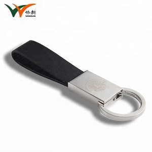 Llavero de Metal Personalizado de Lujo para Hombre, con Piezas de Cuero para Llaves de Coche de Marca - Product Image 4