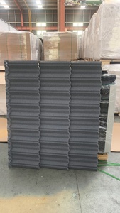Bardeaux en bois de Milan romain classique métal enduit de pierre moderne aluminium <span class=keywords><strong>zinc</strong></span> résistant à la chaleur <span class=keywords><strong>toiture</strong></span> solaire bâtiment <span class=keywords><strong>toiture</strong></span> en <span class=keywords><strong>ardoise</strong></span> - Product Image 4