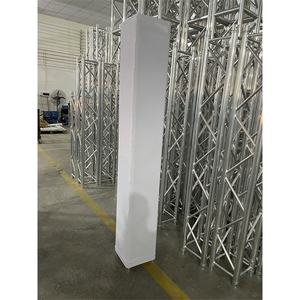 Vente en gros d'ornement de treillis en spandex extensible de qualité supérieure ignifugé et imperméable à l'eau, couverture de treillis de scène en tissu extensible noir blanc - Product Image 5