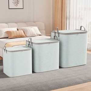 <span class=keywords><strong>Armadio</strong></span> <span class=keywords><strong>per</strong></span> la casa organizzatore di vestiti scatola di stoccaggio a prova di polvere in movimento di grande capacità borsa di stoccaggio di abbigliamento <span class=keywords><strong>borse</strong></span> con grande capacità - Product Image 2