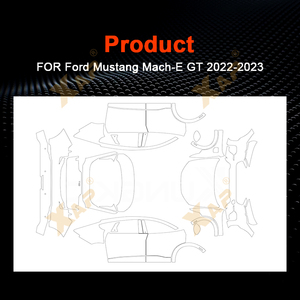<span class=keywords><strong>Film</strong></span> <span class=keywords><strong>de</strong></span> protection transparent anti-rayures pré-découpé en TPU pour Ford <span class=keywords><strong>Mustang</strong></span> Mach-E GT 2022 2023 2024 - Product Image 3