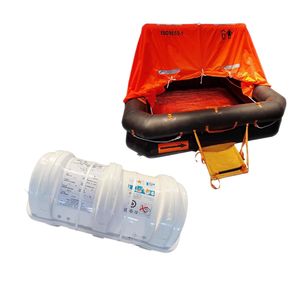 Zattera di Salvataggio SOLAS - Attrezzatura Gonfiabile da 25 Persone Certificata RSHAF-A per Salvataggio in Mare ed Evacuazione di Emergenza Offshore - Product Image 3