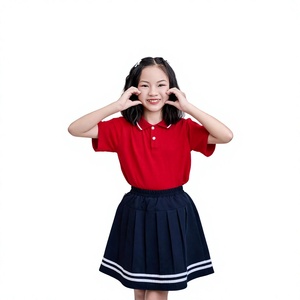 Uniforme Escolar Unisex de Alta Calidad para Secundaria, Personalizable con Logotipo, en Poliéster y Algodón, Transpirable, Resistente, Último Modelo - Product Image 6