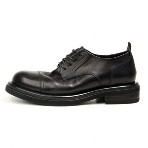 Zapatos de Boda con Cordones Cuadrados de Diseñador Famoso, Buena Calidad, Duraderos, Diseño Clásico, Cuero Vacuno, Antideslizantes, Transpirables - Product Image 6