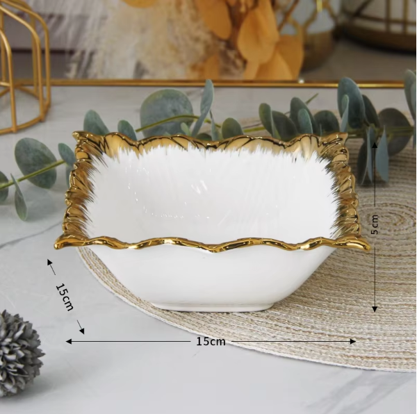 Tazón cuadrado de repollo de 6 pulgadas