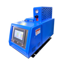KQ KQ210 Spry Hot Melt Glue Machine Point Dot Folder Gluer Boîtier en plastique pour boîte de libération de sac en papier Contrôleur d'entraînement en bois à froid