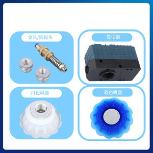 Générateur de vide pneumatique BG63 avec filetage 1/4 po, ventouse à soufflet multi-étapes pour usage industriel, médical et alimentaire - Product Image 2