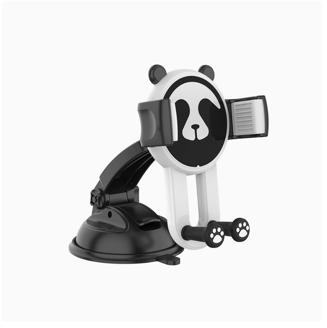 Panda Car Phone Holder - Creative Cartoon Adhesive Suction Cup Phone Holder - Multi-functional Car Accessories