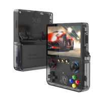 Nouveau support de console de jeu portable rétro X6 Plus de 4.0 pouces pour cadeau de garçon