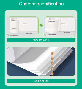 Benutzer definierte Einweg-3-fach Toiletten papierrolle Umwelt freundliches Zellstoff material aus jungfräulichem Holz Weich wasser löslich, umwelt freundlich hergestellt - Product Image 6
