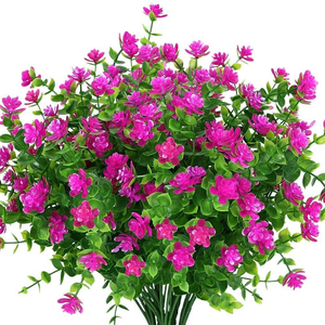 Arbustes artificiels résistants aux UV, plantes décoratives d'extérieur pour la décoration paysagère - Product Image 3
