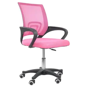 Normal Mesh Pink Office Besuchers tuhl Räder Hersteller Massage Bürostuhl
