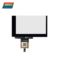 Panel de Pantalla Táctil Capacitiva con Interfaz I2C de Vidrio Templado DWIN de 4,3 Pulgadas