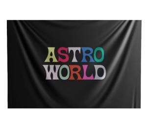 Drapeau Astroworld à bas prix 3x5 pieds, drôle, pour décoration murale de 'Man Cave', de chambre de fille, de chambre d'<span class=keywords><strong>homme</strong></span>, de dortoir, ou comme bannière murale. - Product Image 4