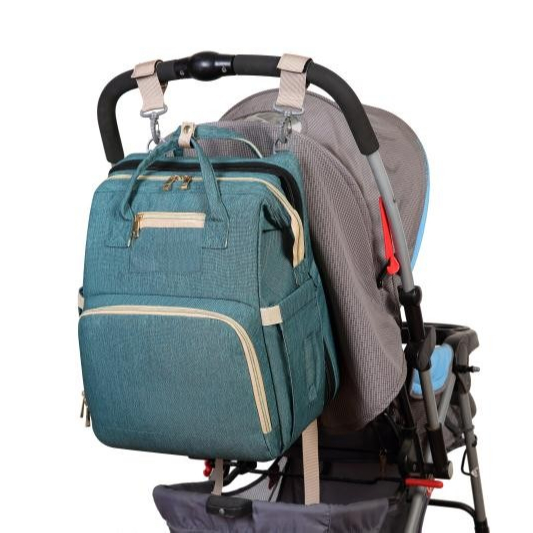 Портативный складной рюкзак для детской кроватки, многофункциональный вместительный Водонепроницаемый ранец для смены подушечек для матерей, дорожная сумка-тоут для ухода за ребенком