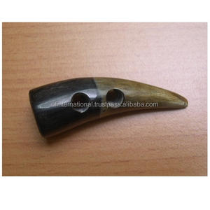 กระดุมฮอร์นและกระดุมวัวควายแท้สำหรับตกแต่งงานหัตถกรรมอินเดีย - Product Image 4