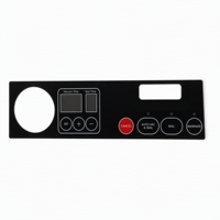 Panneau de commande personnalisé pour scelleuse sous vide, boutons tactiles, sans dôme métallique, sans circuit imprimé, sans découpe de fenêtre, superposition graphique personnalisée