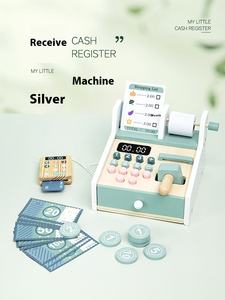 Set <span class=keywords><strong>di</strong></span> giocattoli in legno per bambini giochi <span class=keywords><strong>di</strong></span> ruolo <span class=keywords><strong>registratore</strong></span> <span class=keywords><strong>di</strong></span> <span class=keywords><strong>cassa</strong></span> - Product Image 6