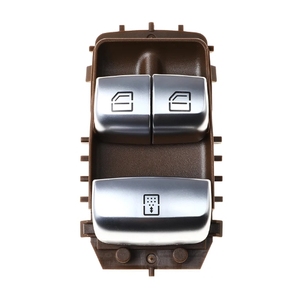 BBmart Auto accesorios de coche Botón de Control de interruptor de ventana eléctrica trasera izquierda OE 2229050109 para Mercedes Benz C350 E300 W212 - Product Image 1