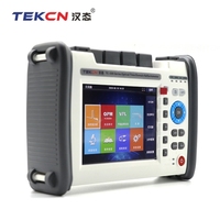 TC-300 OTDR Optical Fiber Tester Fiber Network Tester Support Event Map Optical Power Meter Multi-Touch Screen SM MM