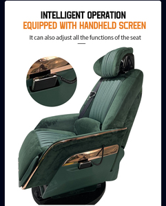Piezas de repuesto para automóviles, asientos, autobús eléctrico, minibús, asiento reclinable, asiento de capitán de pasajero con masaje eléctrico - Product Image 3