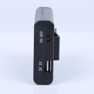 Hot Sale 4AA Black Battery Holder With Cover Switch And USB