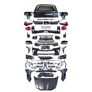 2010-2015 actualización a <span class=keywords><strong>2018</strong></span> TRD estilo LX <span class=keywords><strong>570</strong></span> modelo parachoques delantero rejilla trasera y guardabarros faro rejilla cuerpo Kits para <span class=keywords><strong>Lexus</strong></span> - Product Image 2