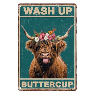 Custom <strong>Funny</strong> <strong>Bathroom</strong> <strong>Quote</strong> Metal 20x30cm Tin Sign Wall Decor Vintage Tin Sign for Office/Home/Classroom <strong>Bathroom</strong> Decor Gifts - Product Image 6