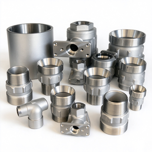 ข้อต่อท่อสแตนเลสสตีล SS316 แบบมีเกลียว ผลิตตามแบบ OEM ด้วยวิธีการหล่อแบบ Investment Casting ของ VN Precision Custom - Product Image 5