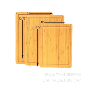 เขียงไม้ไผ่ขนาด 30x20 ซม. ลายสลักเลเซอร์รูปฟักทอง สำหรับใช้ในครัวเรือน - Product Image 5