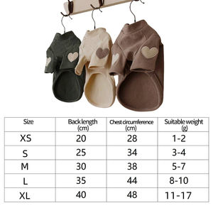 Wholesale Winter Love Embroidery Design Cat Pet <b>Dog</b> <b>Hoodie</b> - Product Image 6