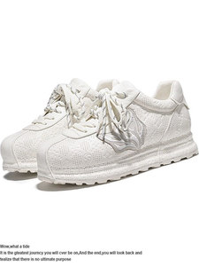 Sneakers di Lusso da Designer con Suola Ammortizzata, Classiche, Traspiranti, Comode, Casual, Streetwear, Scarpe da Passeggio per Uomo - Product Image 4