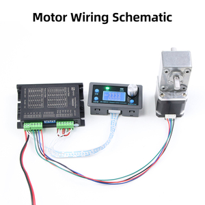 Motor paso a paso híbrido MingYang 58GP-42ST de 2 fases, 12 V CC, con desaceleración, alto par, eje de 12 mm, NEMA17, con soporte y imán permanente - Product Image 2