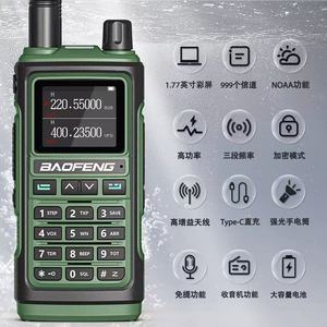 Walkie Talkie Baofeng UV-17 de Doble Banda, 12w, Batería de 2800 mAh, IP65 a Prueba de Polvo, Comunicación de Largo Alcance - Product Image 3