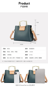 Bolsos de Mano de Diseñador de Alta Calidad para Mujer, Bolsos de Hombro de Cuero PU de Lujo, Bolsos de Moda para Mujer al por Mayor - Product Image 3