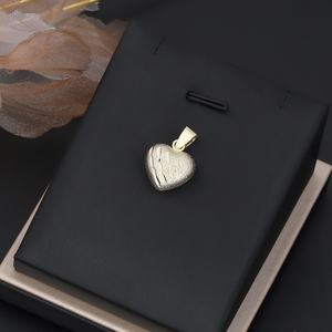 JXX Collar con Colgante de Corazón Chapado en Oro de 14K para Mujer, Joyería de Latón al por Mayor para Niños - Product Image 5