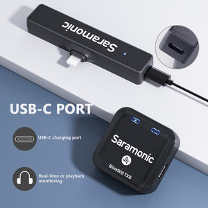 Saramonic-Micrófono de solapa inalámbrico Blink900 S, accesorio para PC, periódicos, iPhone, Android, cámara vs <span class=keywords><strong>rode</strong></span>, <span class=keywords><strong>go</strong></span> 2 - Product Image 6