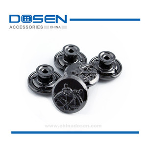 Phong Cách Mới Thiết Kế Quần Jean Nút Kim Loại 17Mm Tiêu Chuẩn Denim Kim Loại Nút Và Đinh Tán Nút Cho Quần Jean - Product Image 5