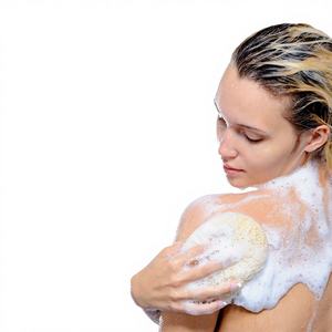 Gel Douche au Lait d'Amande Naturel Bio Éclaircissant Nourrissant Écologique Adoucit la Peau Usage Quotidien Élimine les Impuretés Blanc - Product Image 1