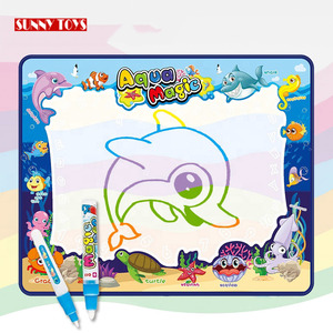 100*80cm gran lío niños para colorear pintura escribiendo doodle de juguetes educativos, regalos agua mat <span class=keywords><strong>dibujo</strong></span> para los niños - Product Image 2