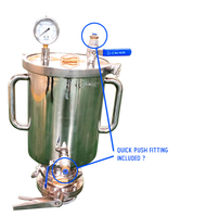 Doseur de brassage en acier inoxydable 5L, accessoires de brassage