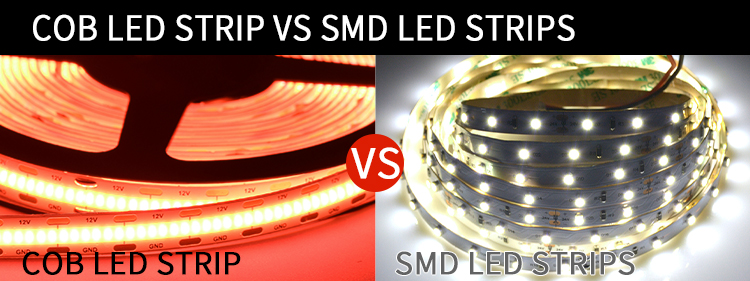 Factory price Dv12v Red Cob Led Strip Flexible COB LED Strip Light