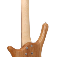China Hot Selling Professional Musical Instruments High Quality 4 Strings 2 Single Pickup Electric Bass Guitar