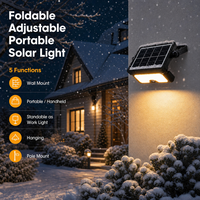 Lumière solaire LED multifonctionnelle pour extérieur, étanche IP65, avec garantie de 3 ans, 3000K 4000K 6000K, pour diverses applications extérieures