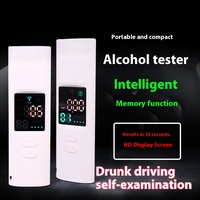 Alcootest portable USB rechargeable HTM A8, haute précision, usage professionnel, affichage intelligent, testeur d'alcoolémie 0,05% BAC