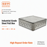 Caja de Conexiones de Acero Galvanizado IEC 61386, Caja Metálica Pre-Galvanizada para Conductos, Caja Eléctrica Metálica SEC Chile