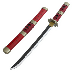 Vente Flash Prix Usine Mini <span class=keywords><strong>Katana</strong></span> en Plastique ABS <span class=keywords><strong>de</strong></span> 42 cm, Épée <span class=keywords><strong>de</strong></span> Jouet Anime <span class=keywords><strong>Zoro</strong></span> pour Cosplay, 0,15 kg - Product Image 5