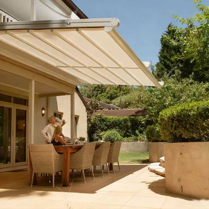 Toldo Retráctil Motorizado <span class=keywords><strong>de</strong></span> Lujo para Patio <span class=keywords><strong>con</strong></span> Cubierta Impermeable para Terraza y Balcón <span class=keywords><strong>de</strong></span> Villa - Espacio Acogedor en Sombra - Product Image 1