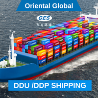 Bon prix Service d'expédition maritime FBA de Chine vers les États-Unis Logistique internationale DDP Porte-à-porte LCL+Express (20-35 jours de transit)