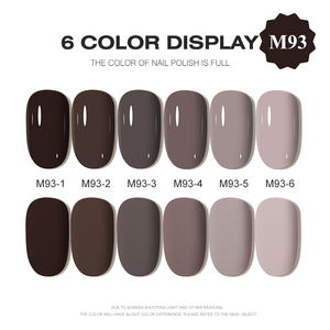 AILANUO ยาทาเล็บเจลกึ่งถาวรแบบแช่ล้างออกได้ 6 สี ขนาด 15 มล. ปราศจากสาร HEMA และ TPO สำหรับร้านทำเล็บ - Product Image 2